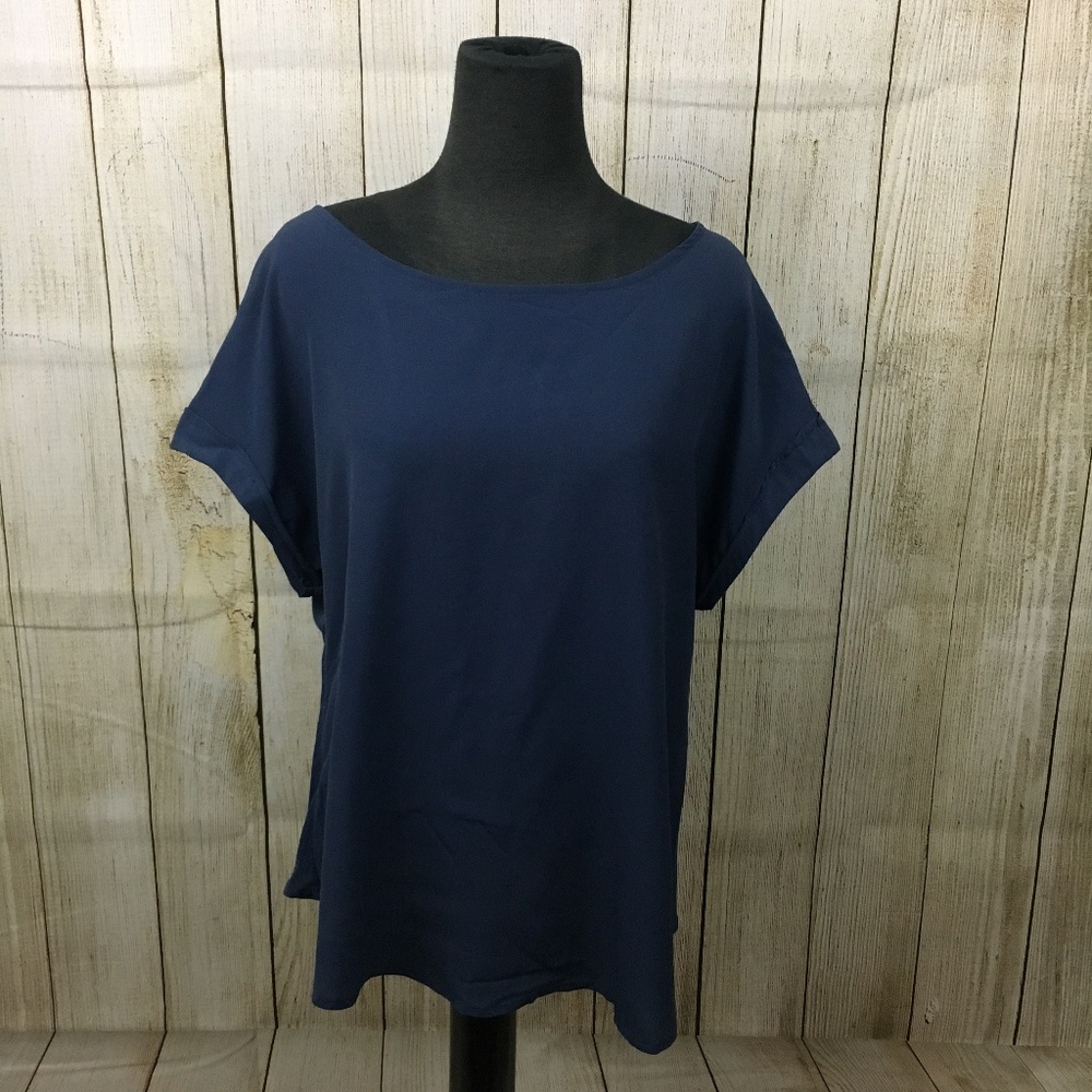 Nine Bird Blouse with Cut-Out Back